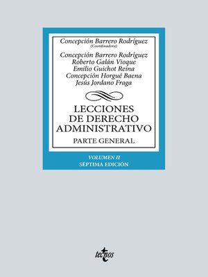cover image of Lecciones de Derecho Administrativo, Volumen II